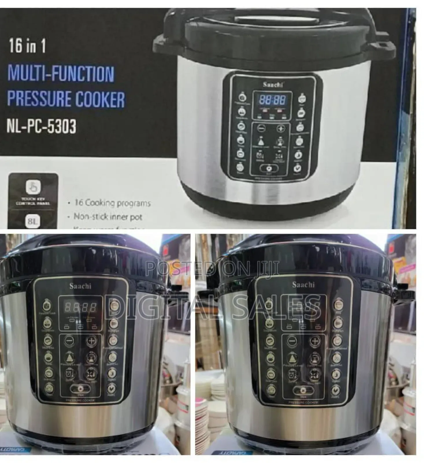 Saachi 16 in 1 Multi Function 8L