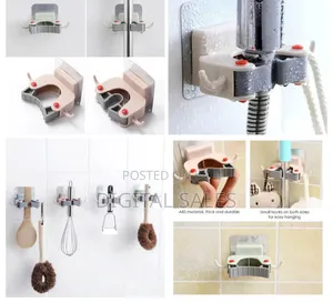 Wall Mount Mop Holder