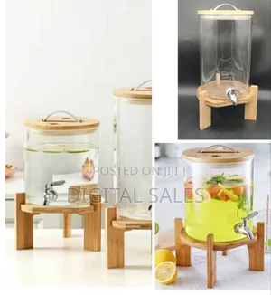 Glass Juice Dispenser