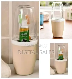 Travel Toothbrush Holder_cream
