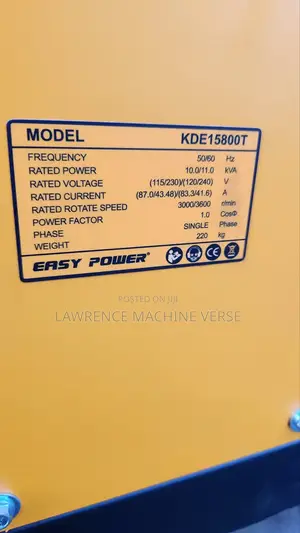 Silent Diesel Generator 11kva