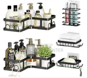 Bathroom Corner Rack 5pcs