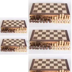Portable Foldable Wooden Chess
