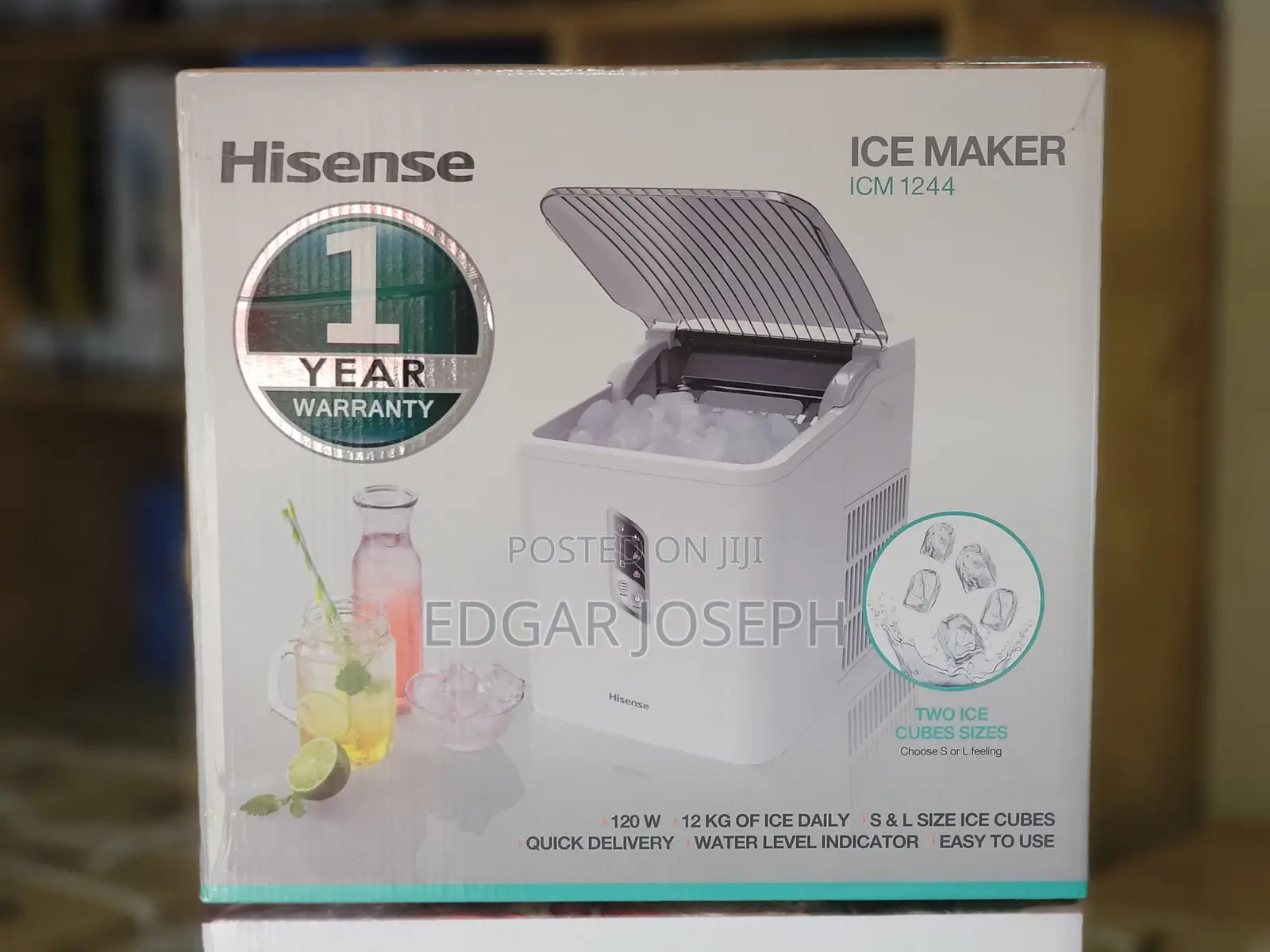 Ice Cube Maker Hisense 12kg