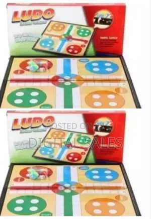 Magnetic Foldable Ludo Board Game