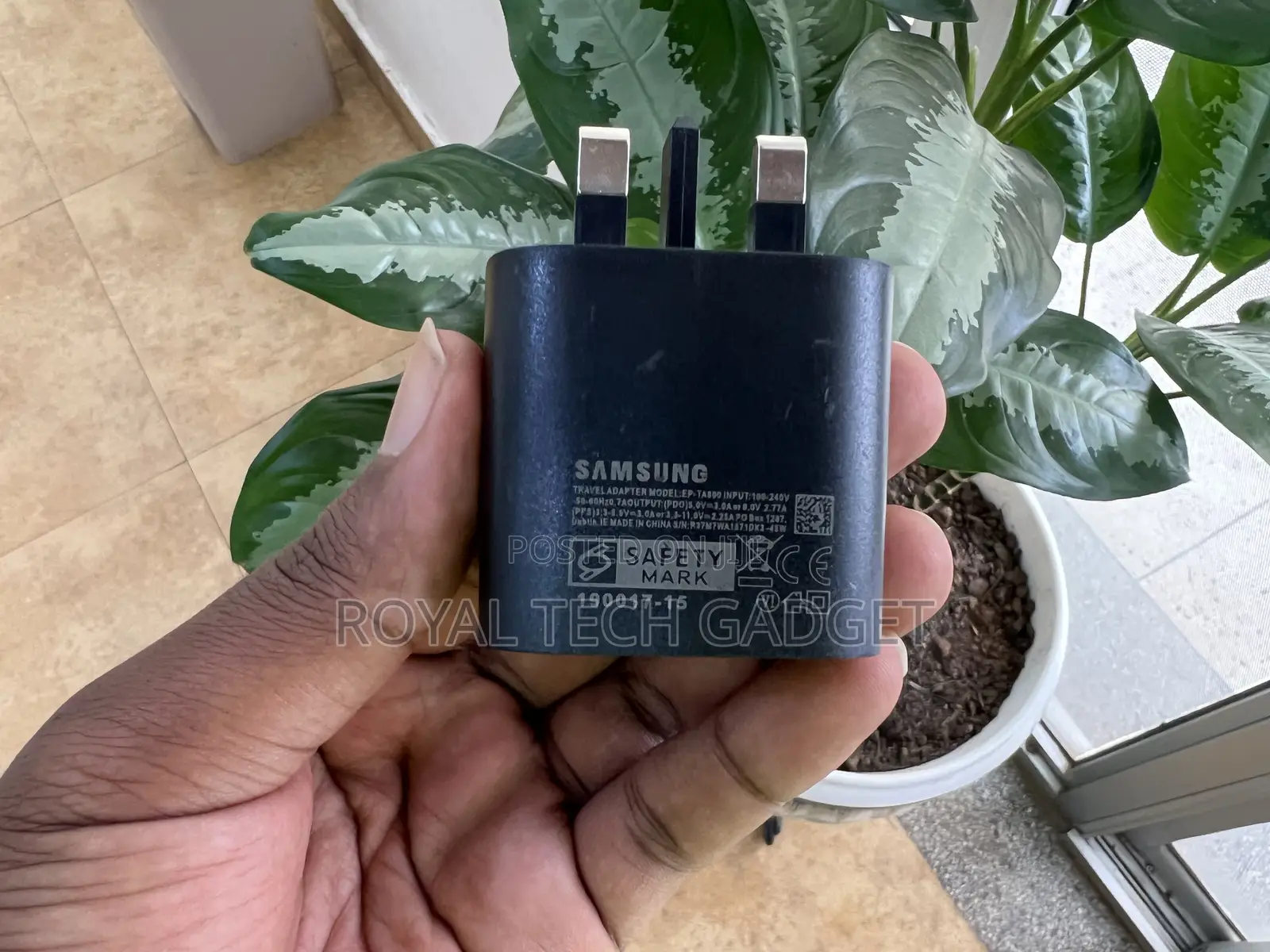 Samsung Type C to C Charging Adapter