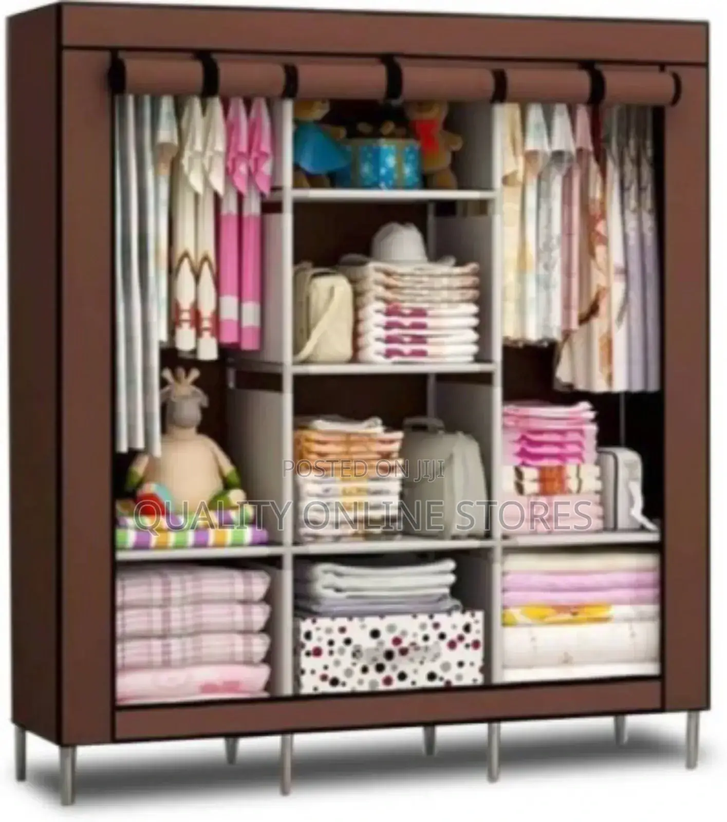 Advance 6+2 Shelves Portable Wardrobe