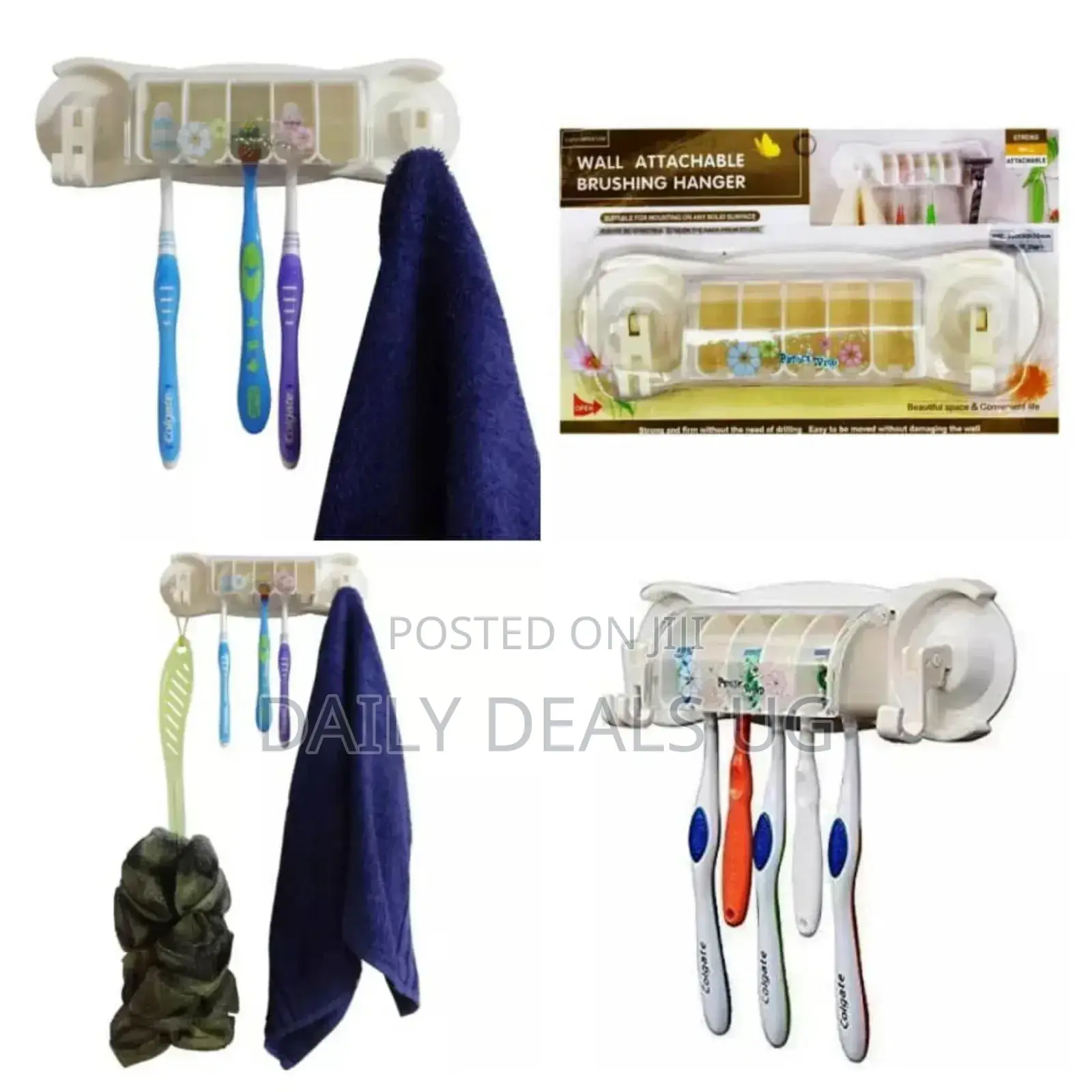 Mounted Plastic Toothbrush