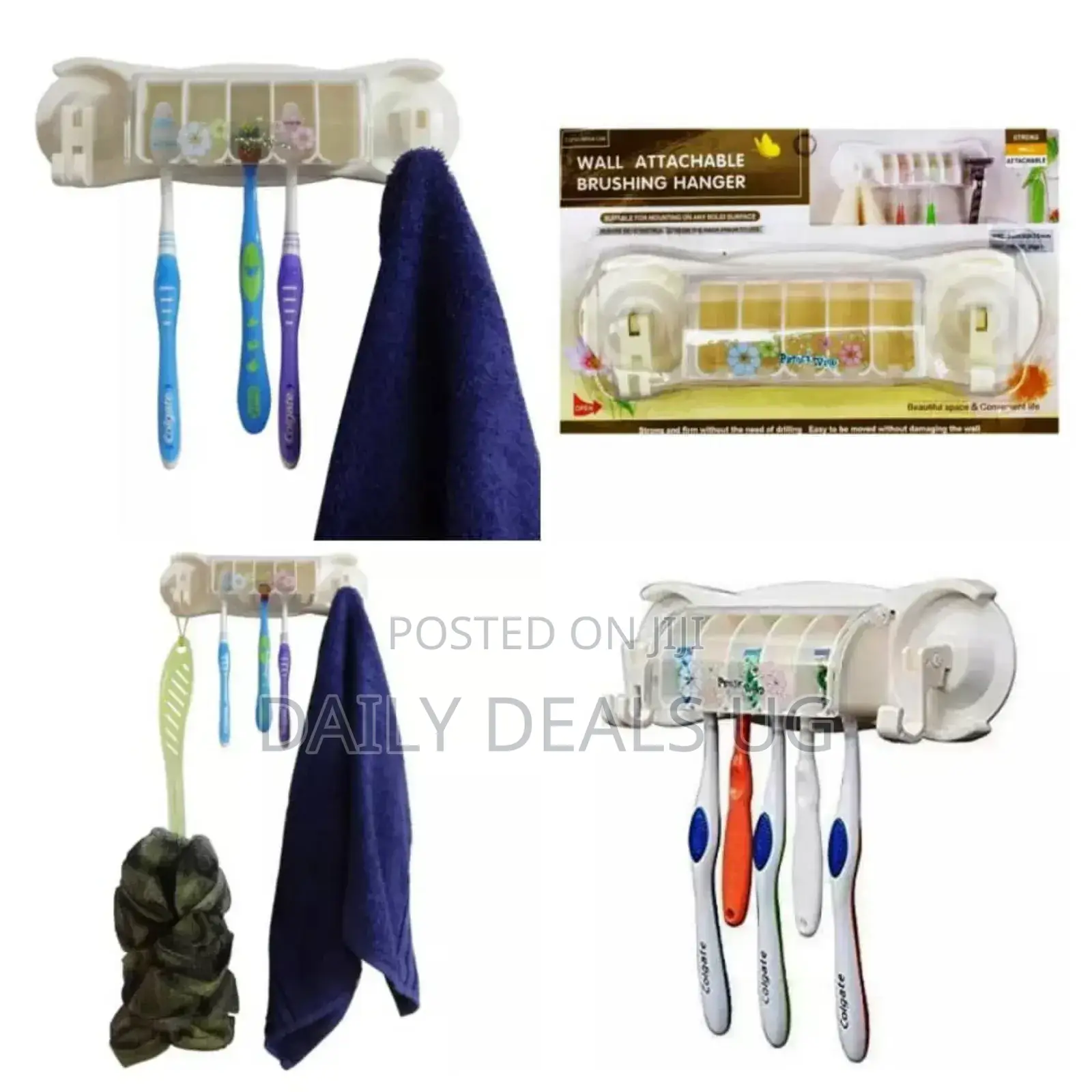 Mounted Plastic Toothbrush