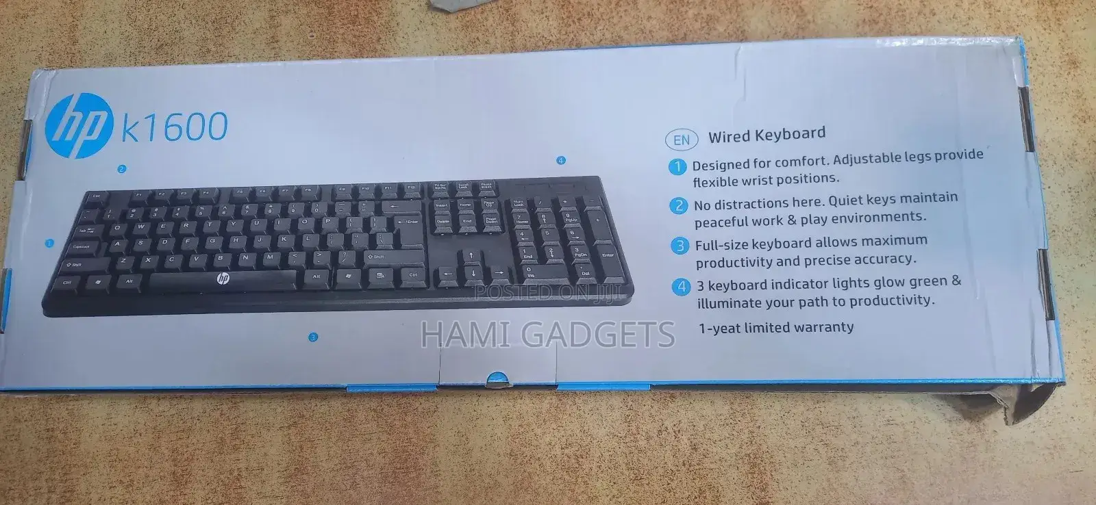 Hpk1600 Wired Keyboard