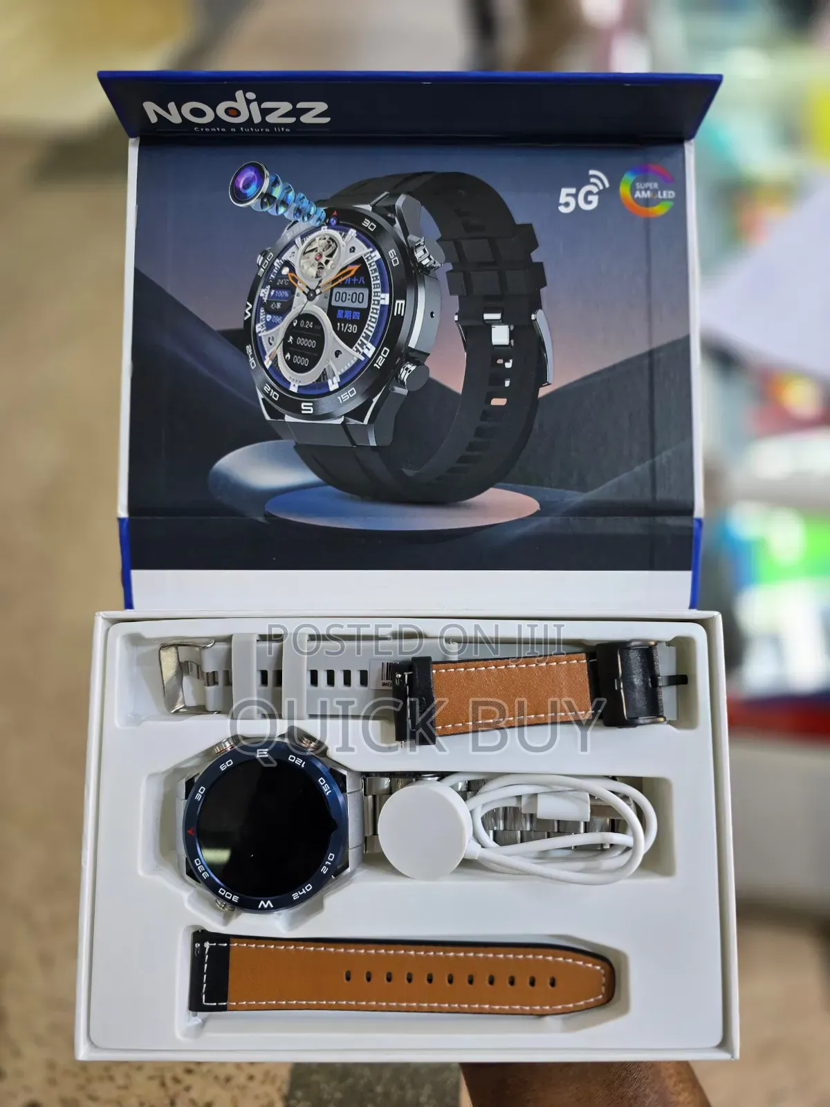 5G Sim Enabled Amoled Android Smart Watch