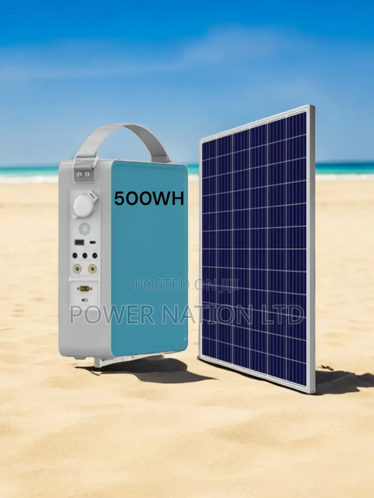 100w Blue Carbon Camping Solar Kit