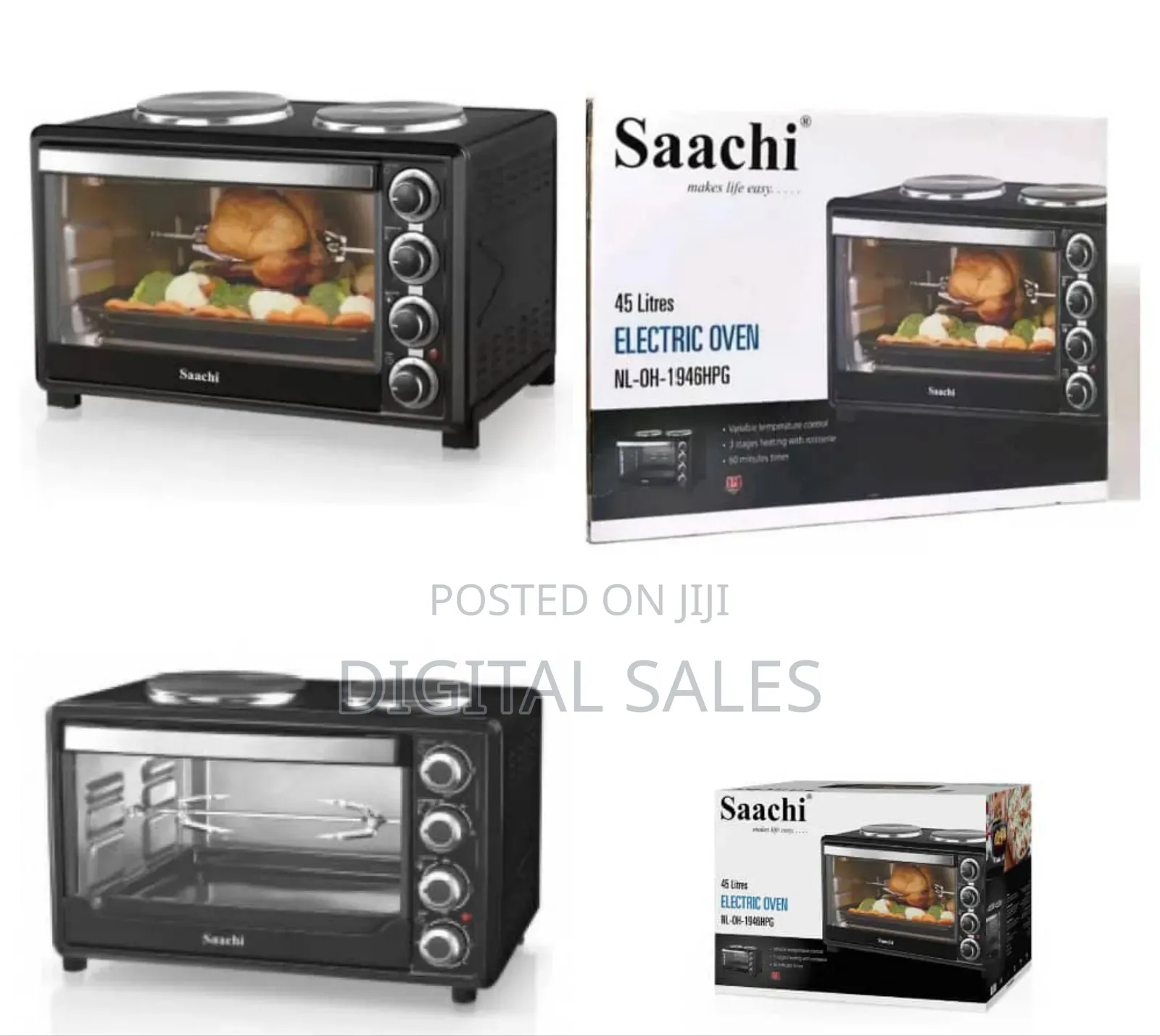 Electric Oven 45L (Saachi )