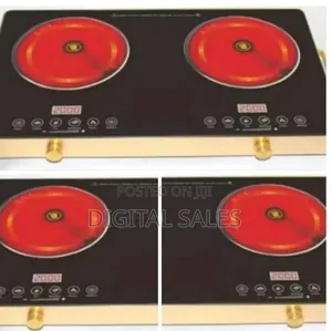 2 Burner Infrared Glass Ceramic