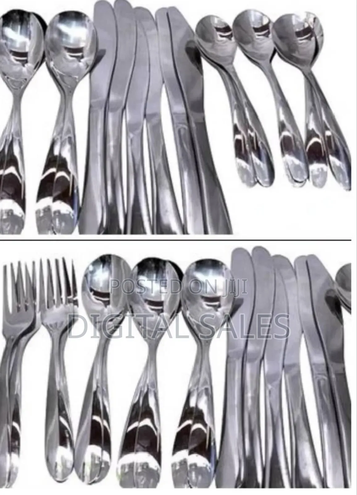 24pcs Cutlery (Forks, Spoons Knives)
