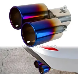 Mufflers Double Twin Exhaust Ends