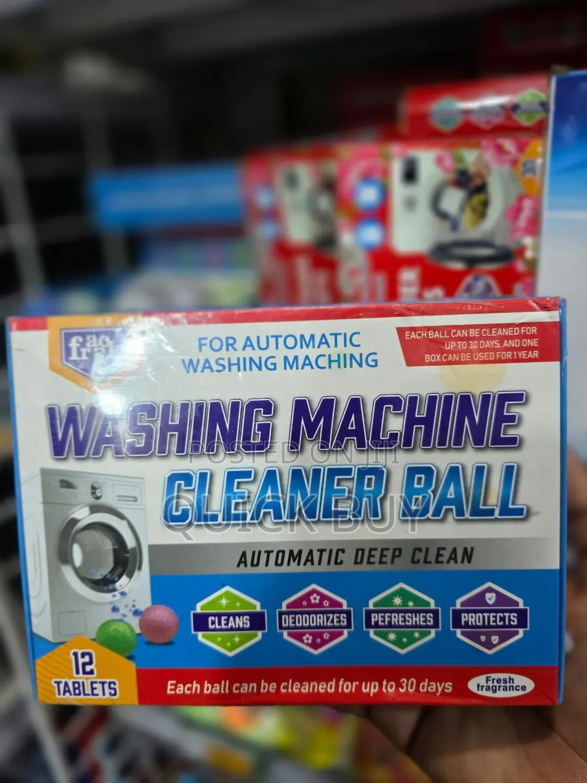 Standard Washing Machine Cleaner Ball