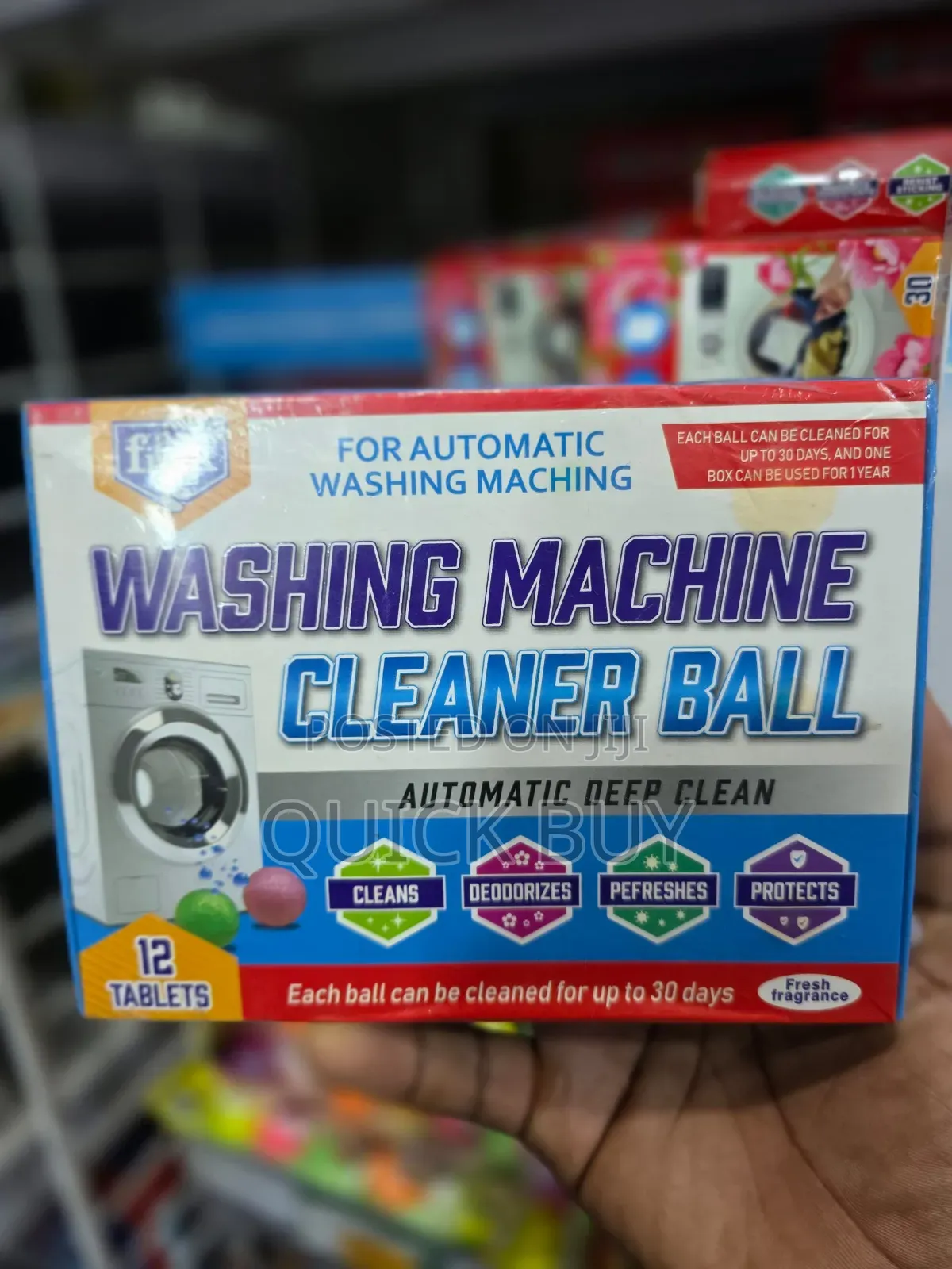 Standard Washing Machine Cleaner Ball