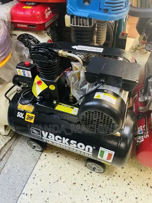 Electric Air Compressor 50L Belt Single Piston