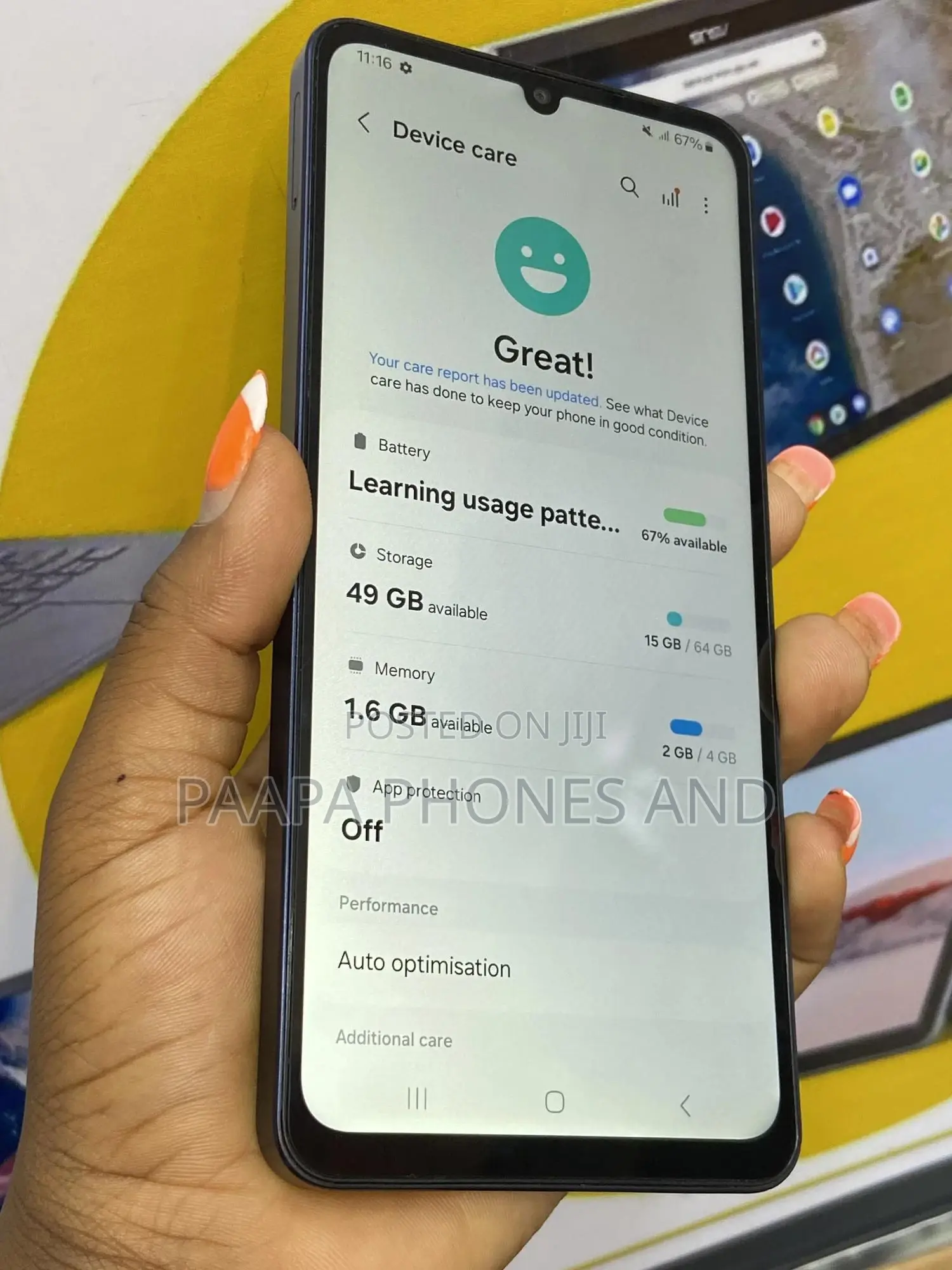 Samsung Galaxy A06 64 GB Black