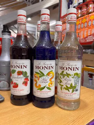Monin Cocktail Syrup and Puree