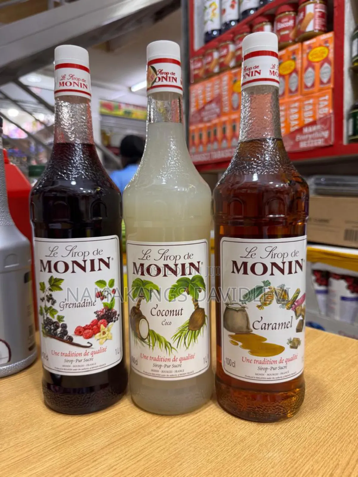 Monin Cocktail Syrup and Puree