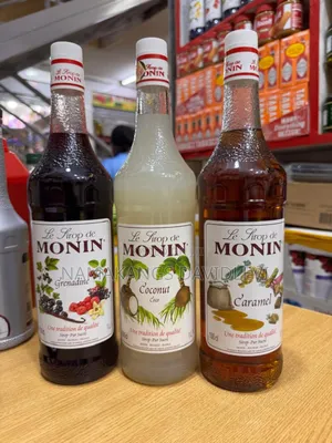 Monin Cocktail Syrup and Puree