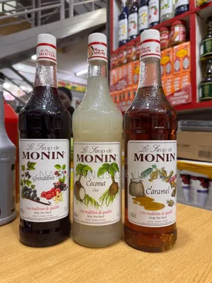 Monin Cocktail Syrup and Puree
