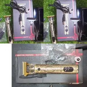 Gold Rechargeable Hair Clipper
