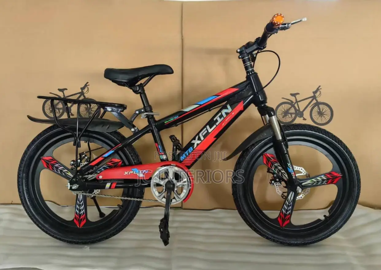 Red Black Bicycles for Children