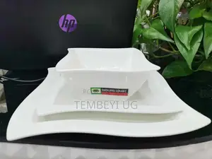 S Shaped Dinner Plates