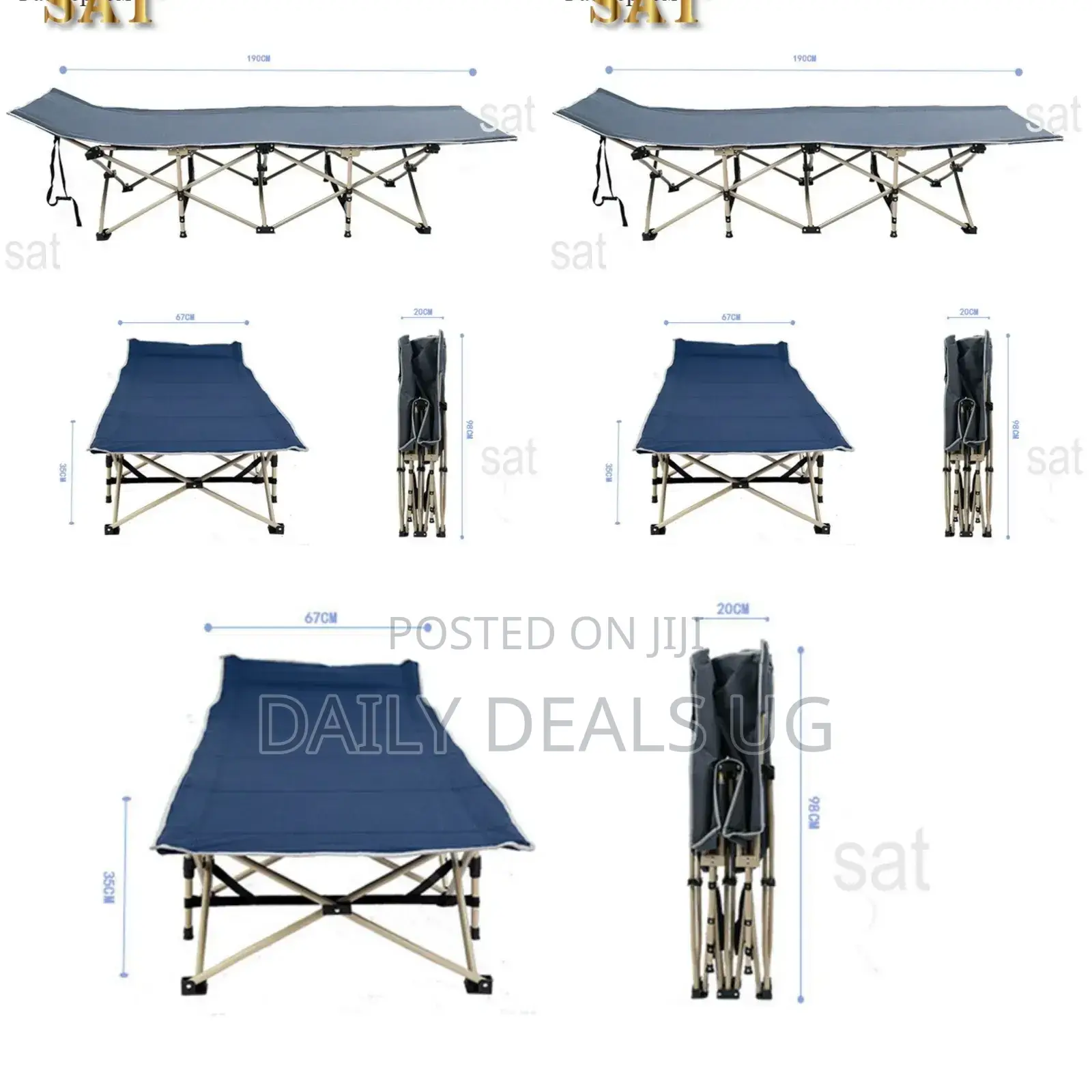 Foldable Camping Bed