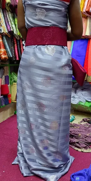 Stripped Gomesi Fabric