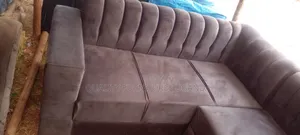 Fabric 3 Seater in Coffee Brown