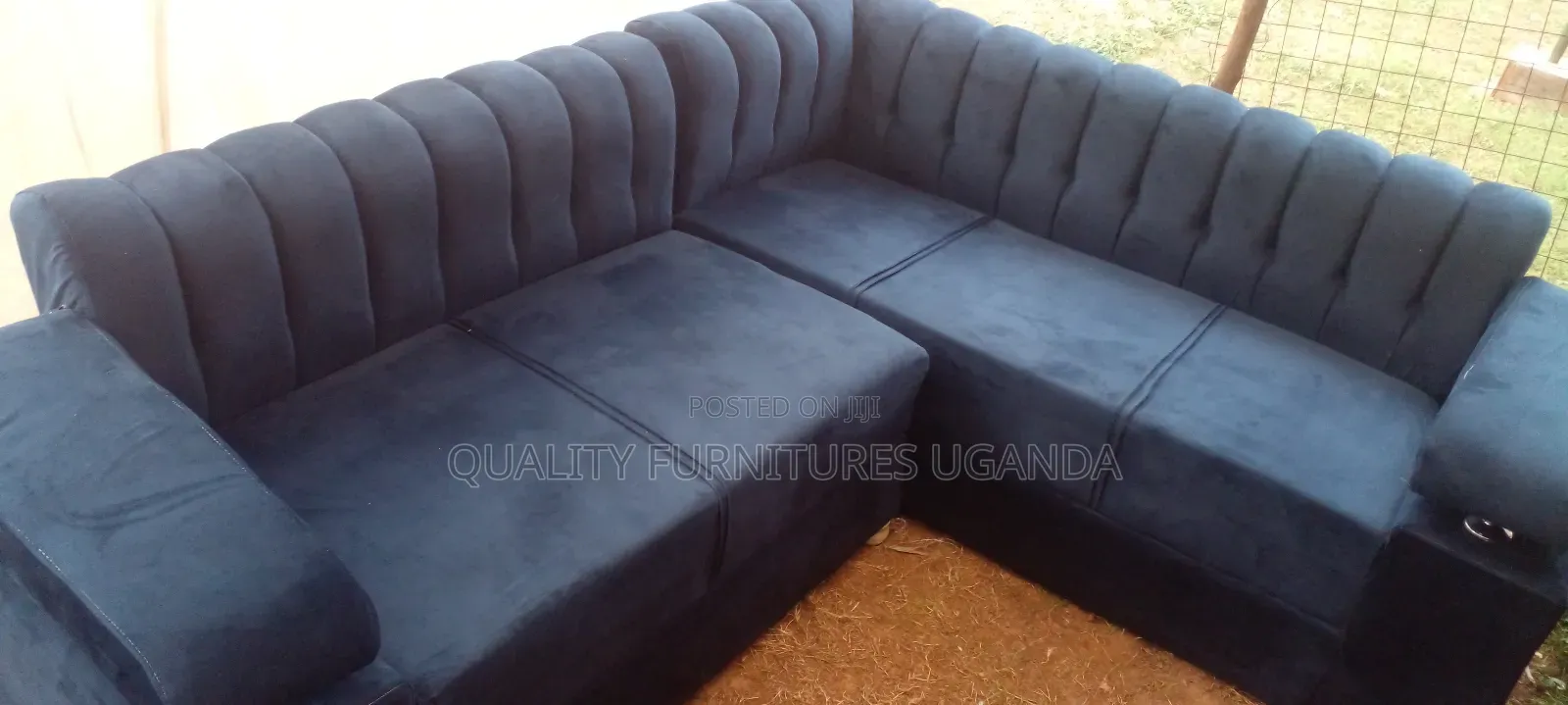 Blue 5 Sitters in L Design