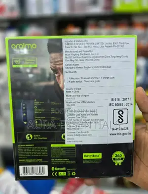 Oraimo Incredible Bass Uninterrupted Fun