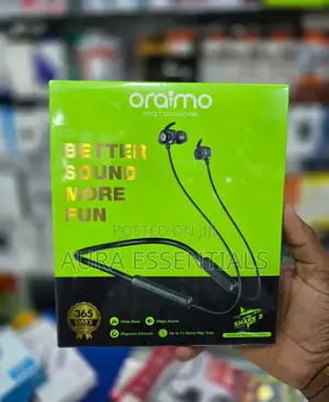 Oraimo Shark 3 ( OED - E49D) Neckband Wireless Earphones