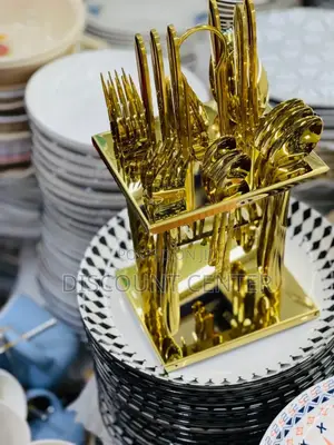Gold Cutlery 24pieces