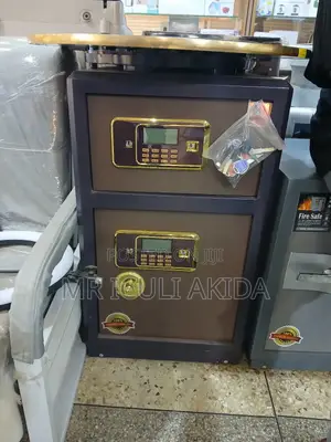 Double Door Dual Lock Digital Hiden Piggy Bank Fire Safe Box
