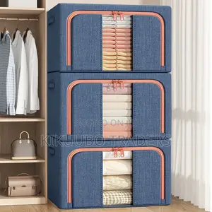 Pack of 3 Clothes Storage Bins Boxes