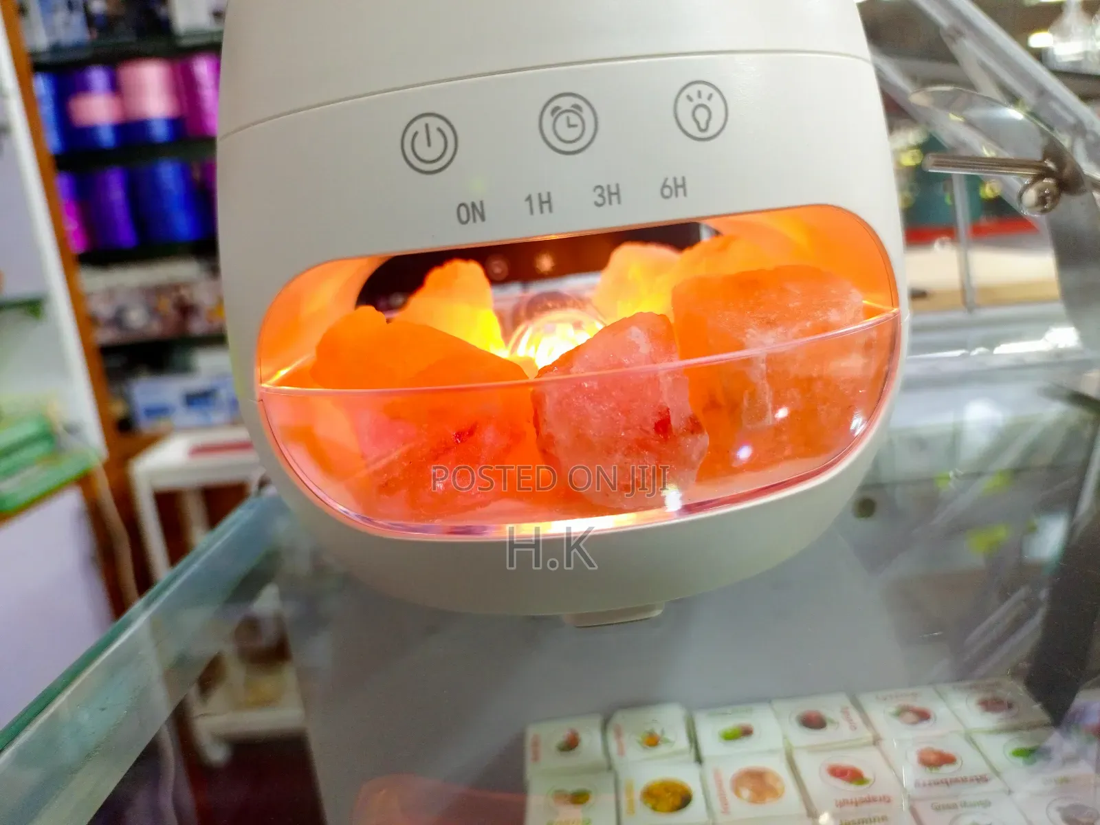 3-in-1 Himalayan Salt Lamp Diffuser