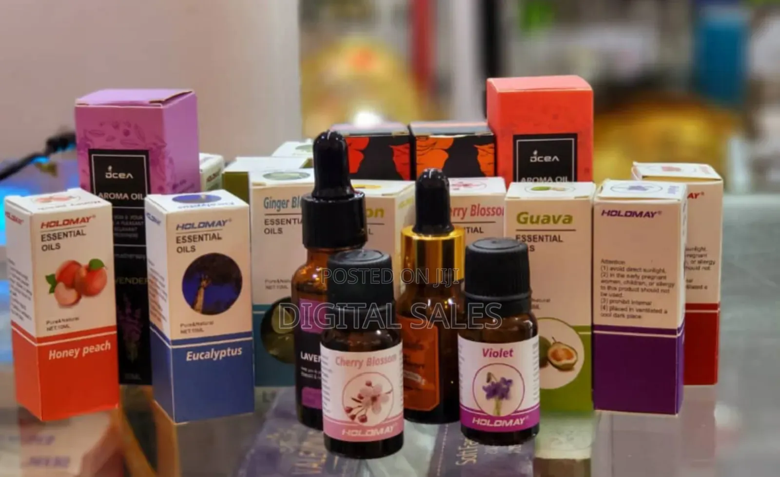 Essential Oils of Various Types