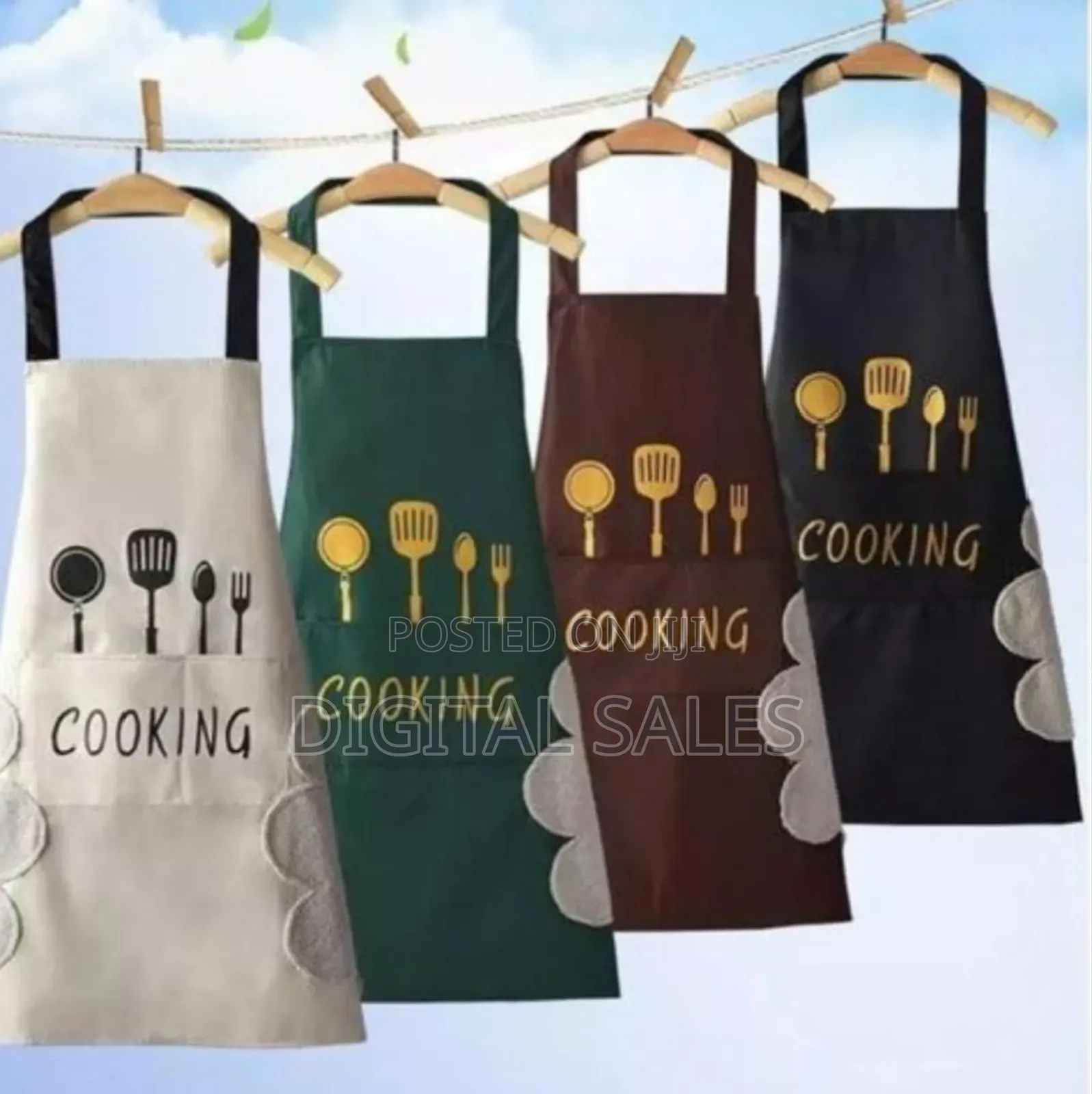 Wipeable Kitchen Apron