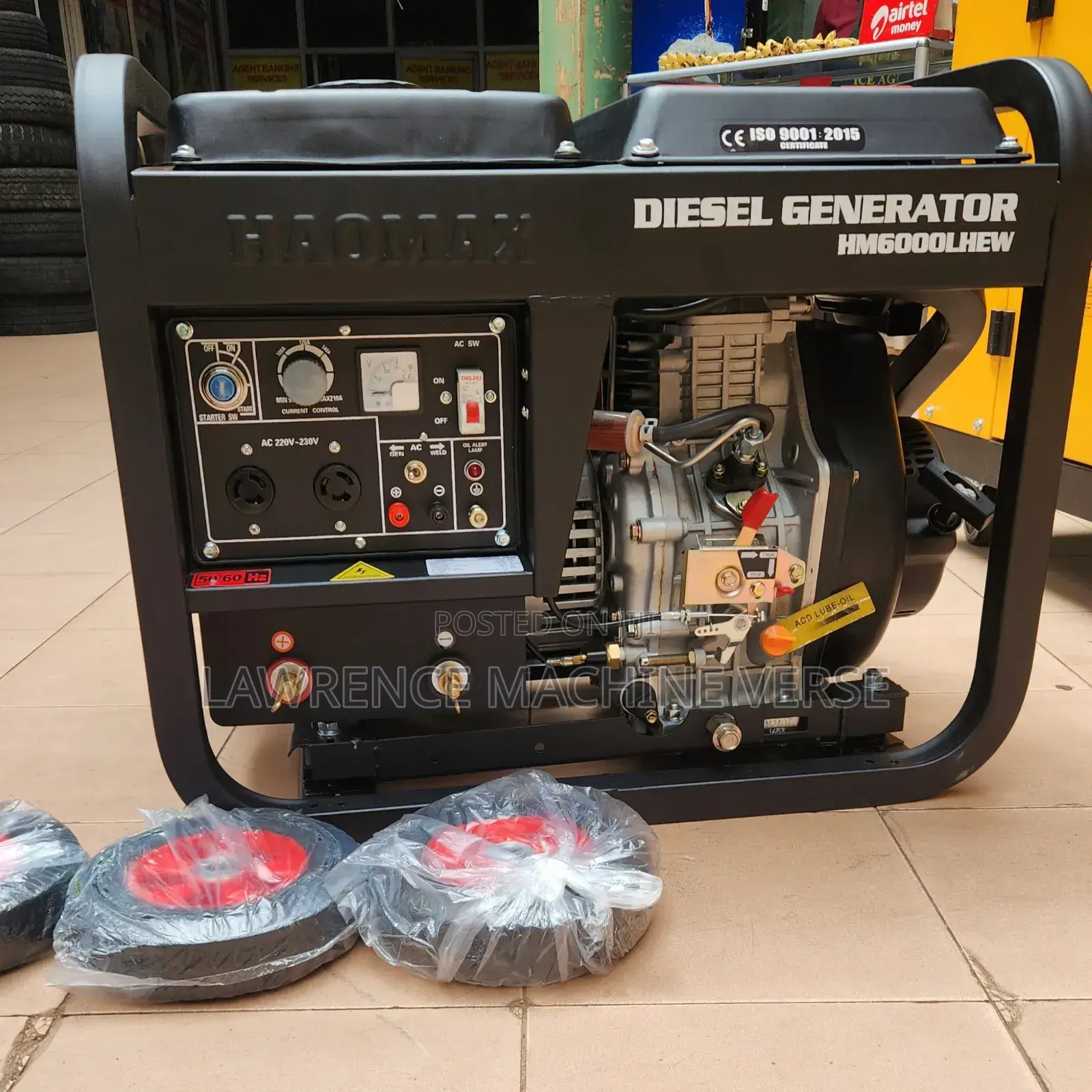 Welding Gegenerator Diesel 210amp