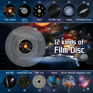 Galaxy Projector Star Light,13 Discs Starry Sky Night Light