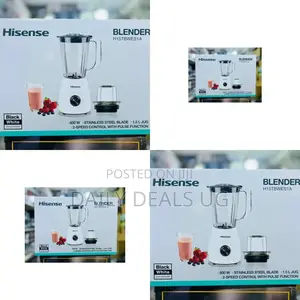 2 in 1 Electric Hisense Blender