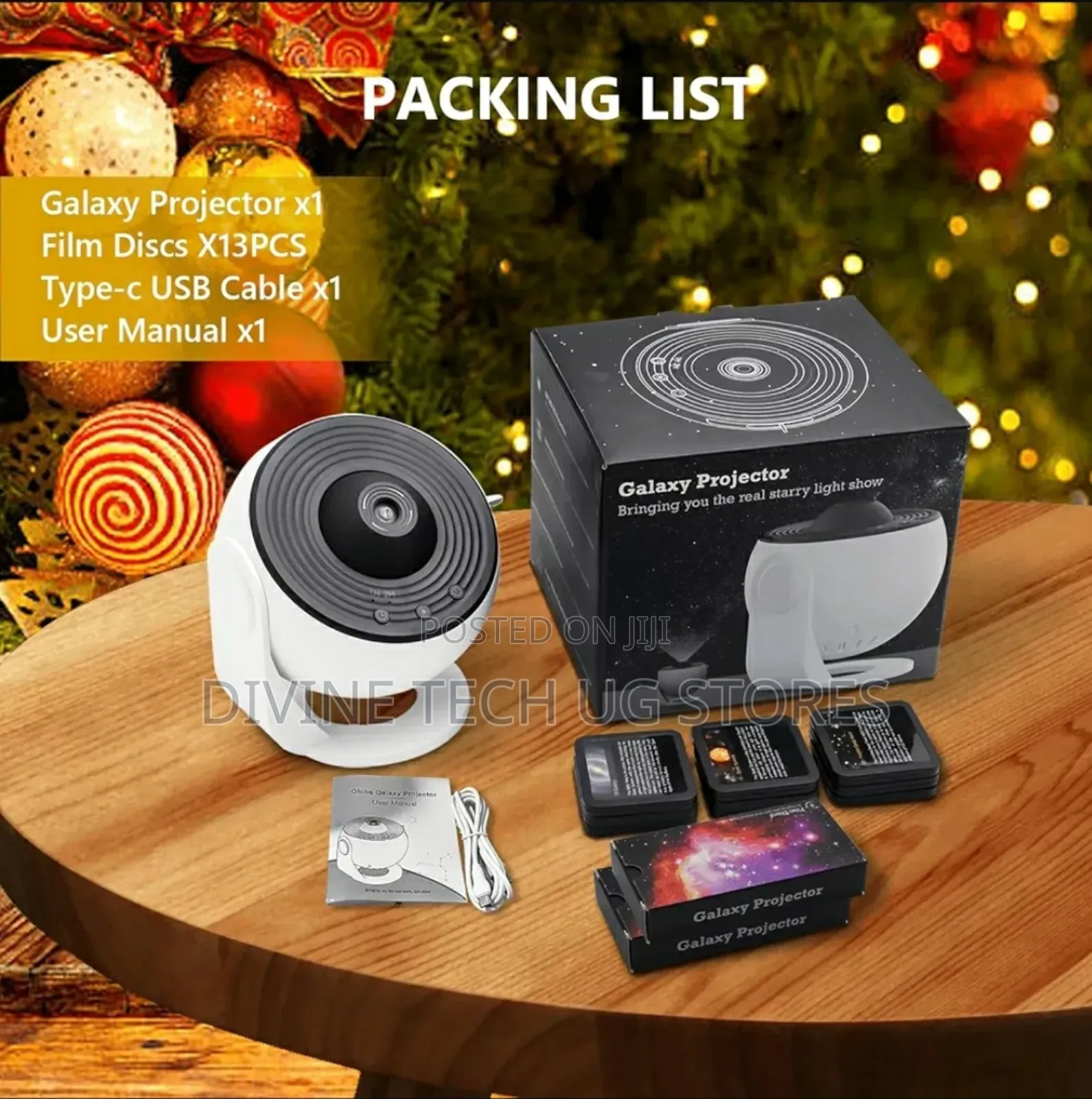 Galaxy Projector Star Light,13 Discs Starry Sky Night Light