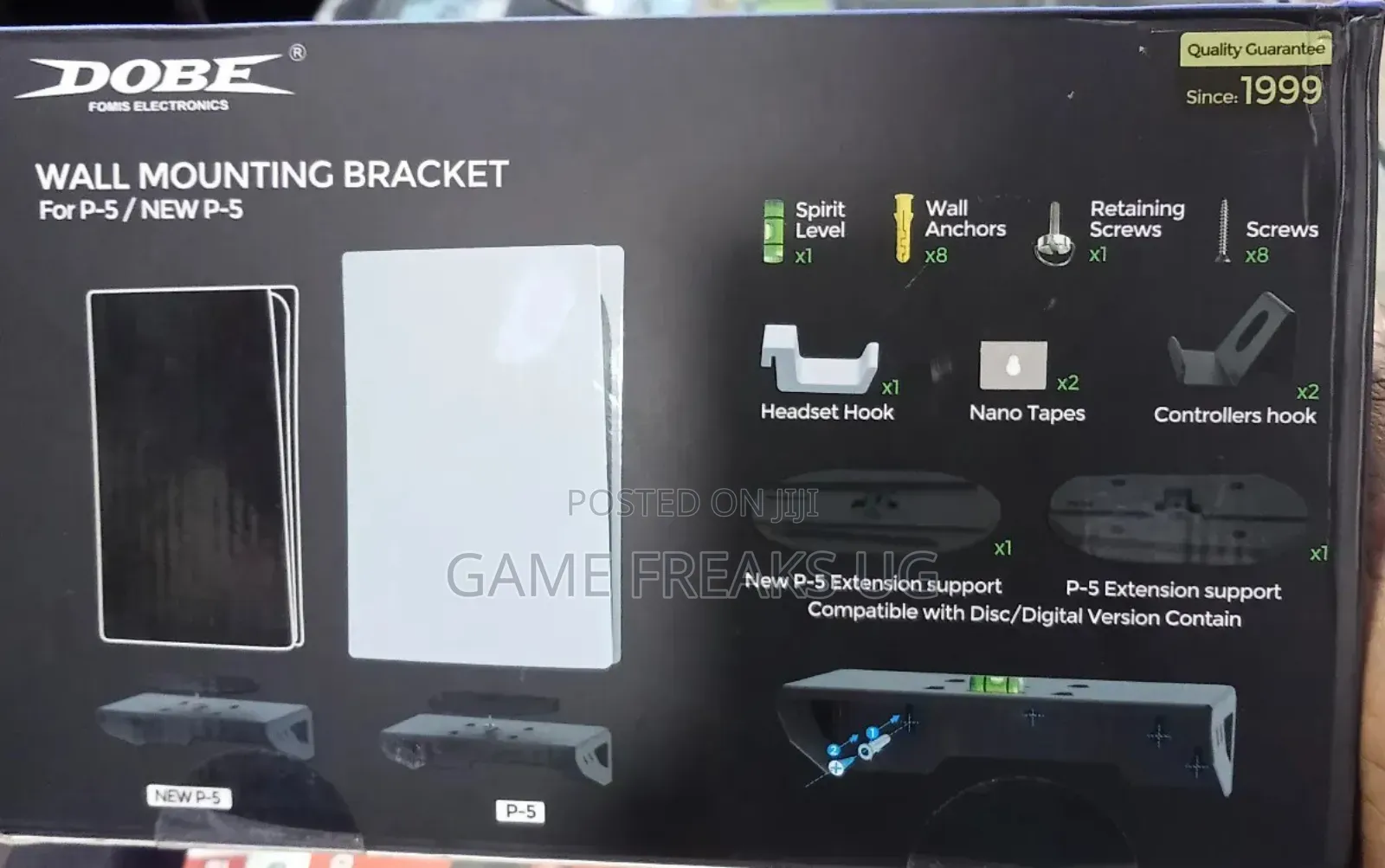 Ps5 Wall Mounting Bracket