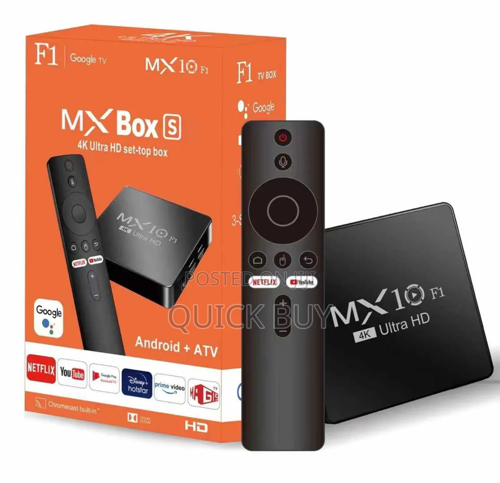 MX Box Ultra HD Set Topbox