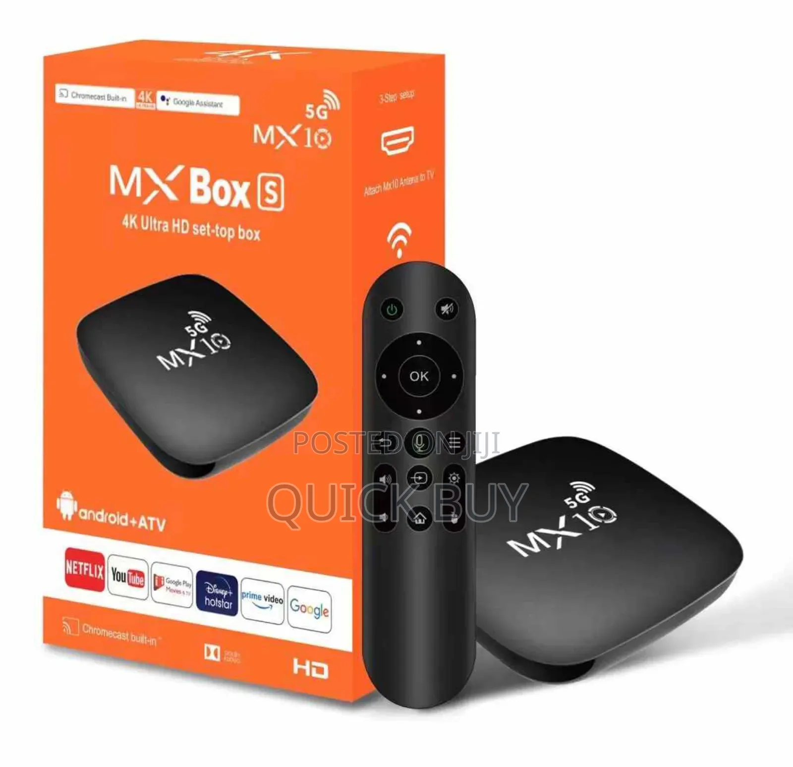 MX Box Ultra HD Set Topbox